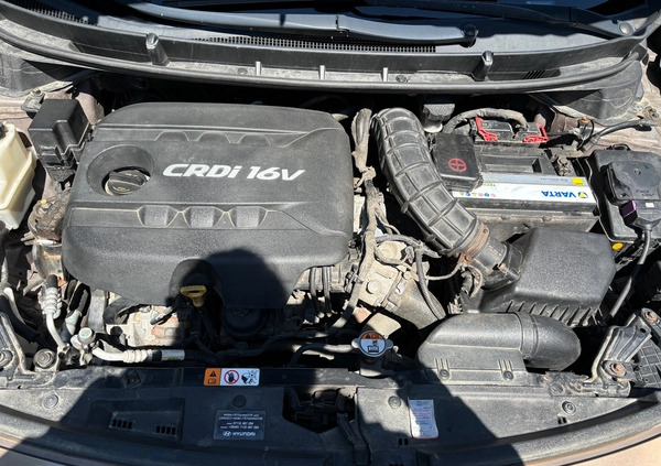 Hyundai I30 cena 27200 przebieg: 242000, rok produkcji 2013 z Strzyżów małe 497